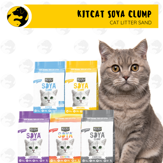Kit Cat Soya Clump Cat Litter 7L/2.5kg