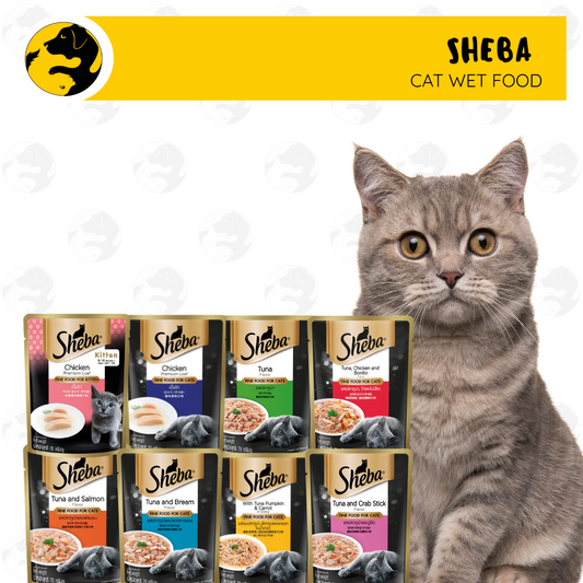 Sheba Wet Cat Food in Pouch 70g