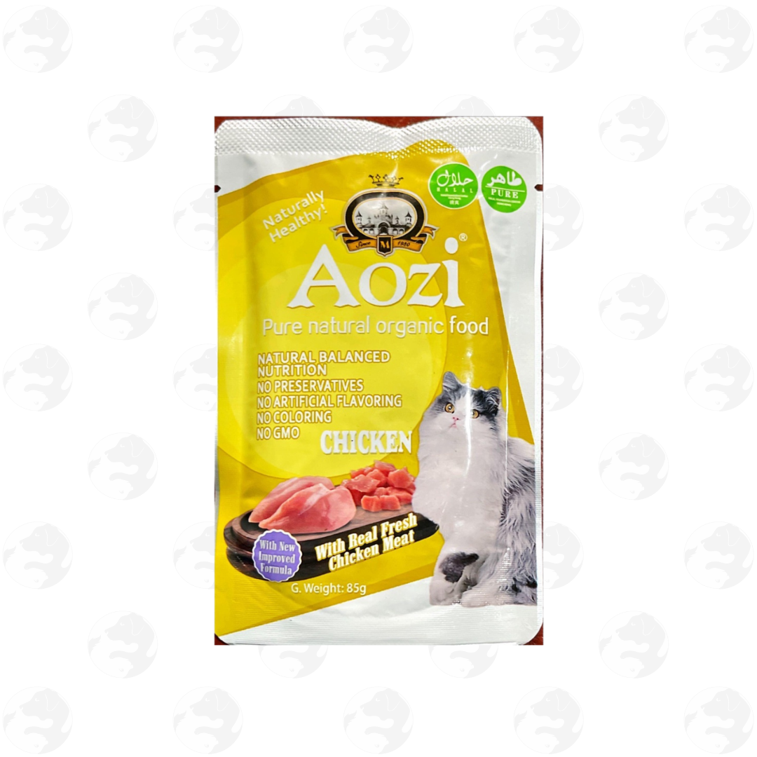 Aozi Organic Wet Cat Food Pouch 85g