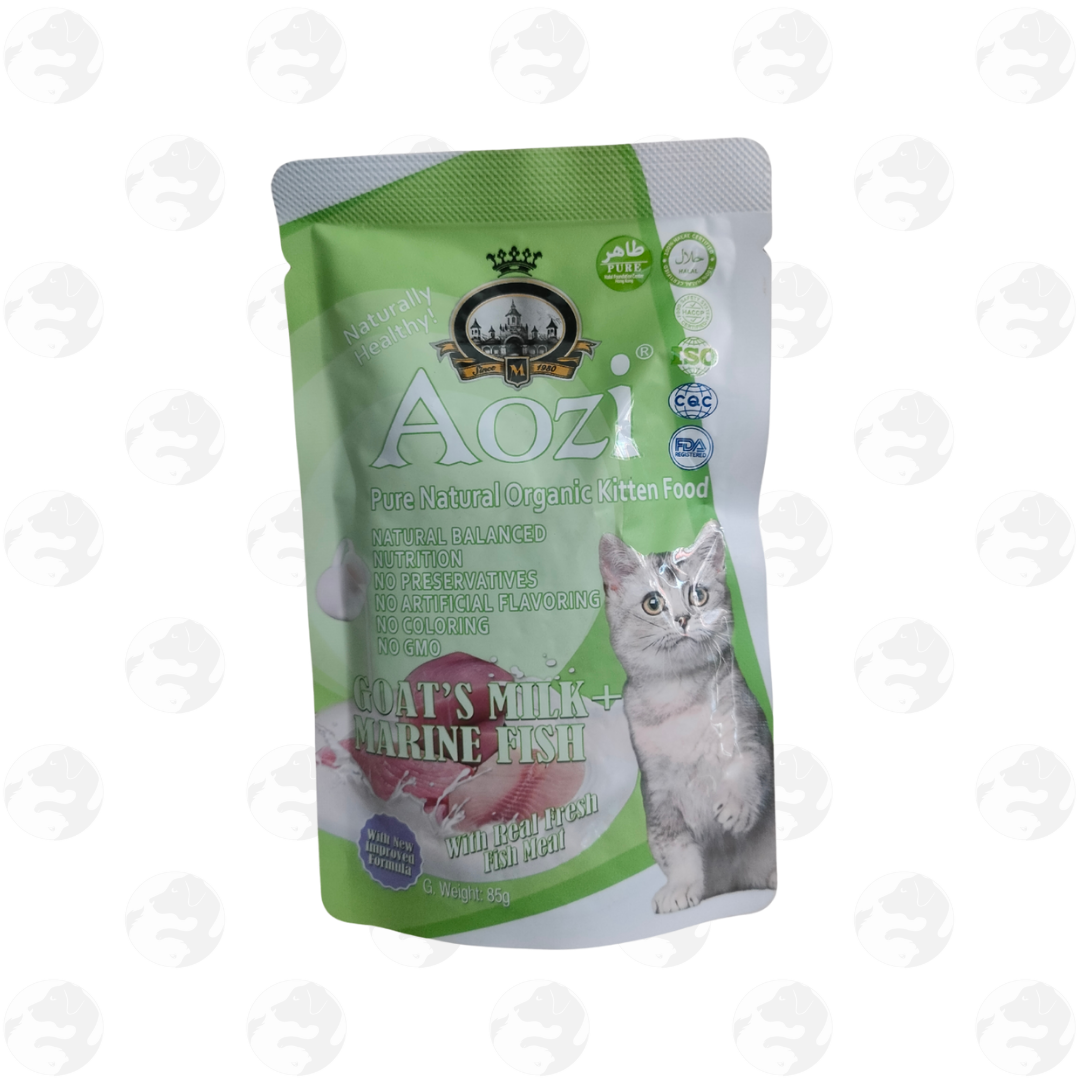 Aozi Organic Wet Cat Food Pouch 85g