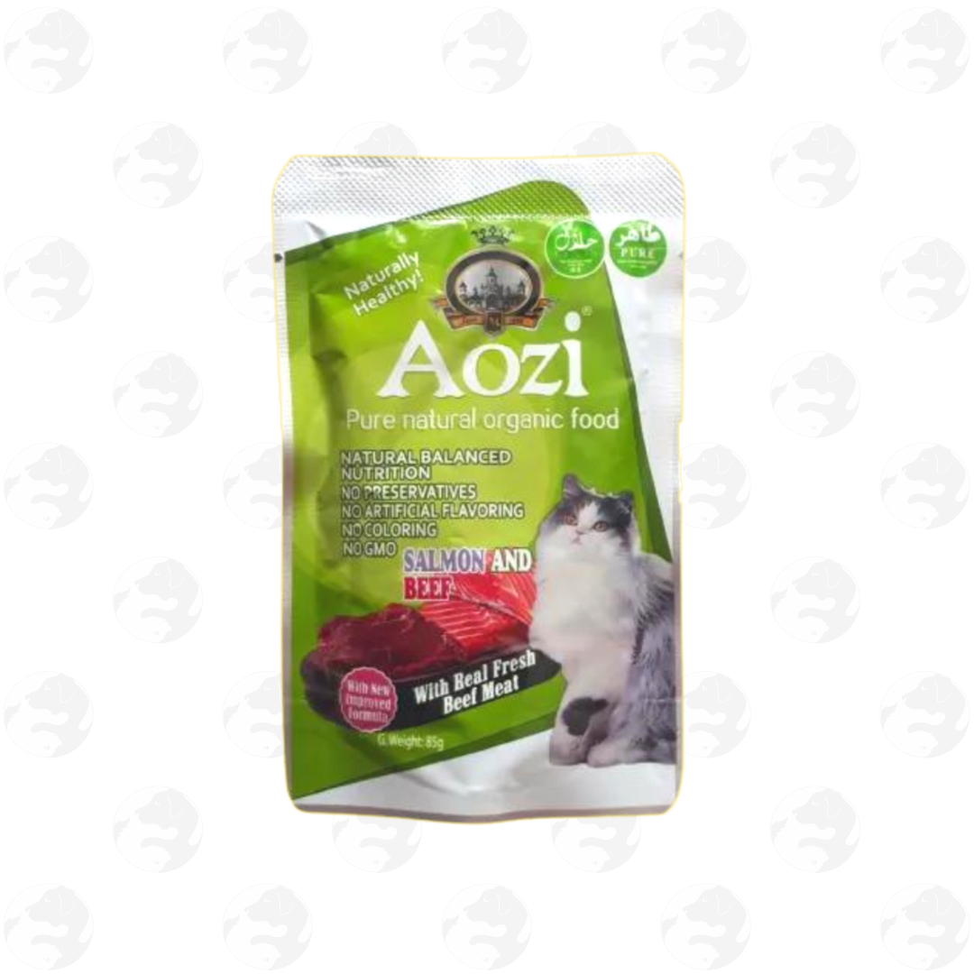 Aozi Organic Wet Cat Food Pouch 85g