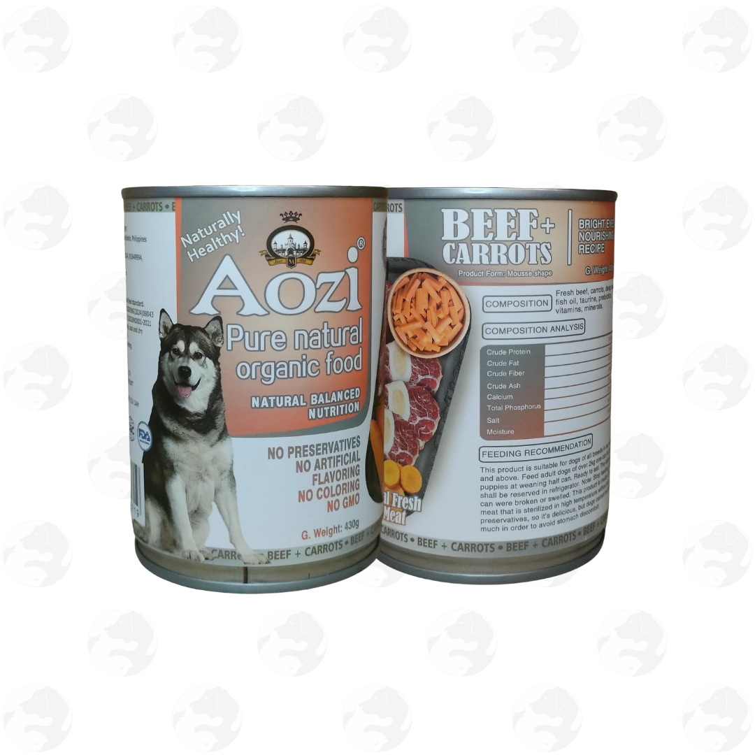 Aozi Wet Dog Food in Can 430g