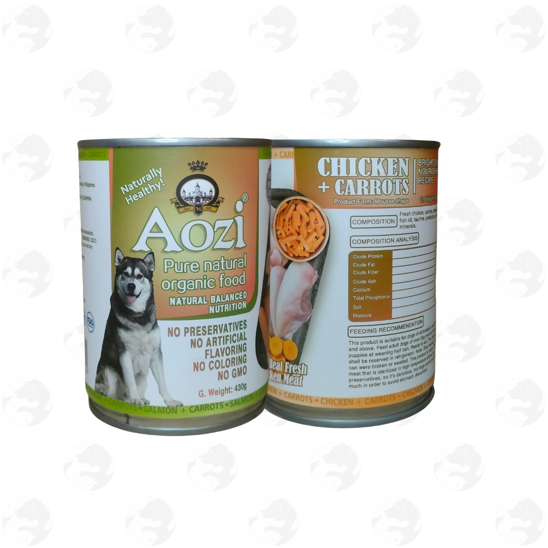 Aozi Wet Dog Food in Can 430g