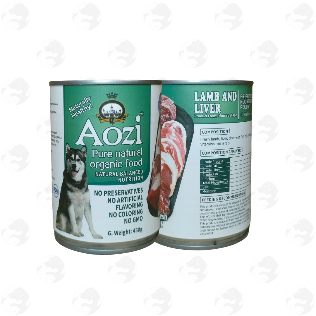 Aozi Wet Dog Food in Can 430g
