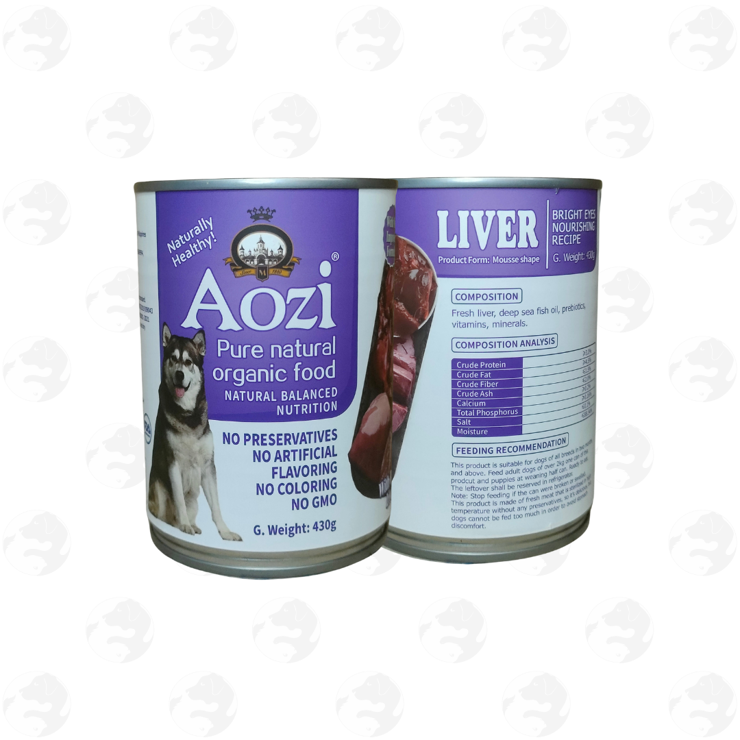 Aozi Wet Dog Food in Can 430g
