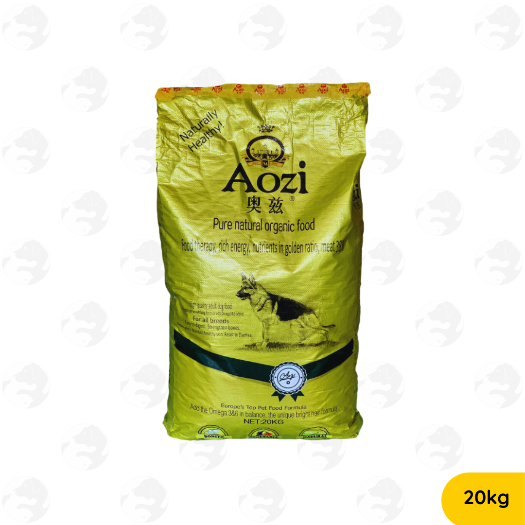 Aozi Organic Puppy and Adult Beef Dog Food Dry