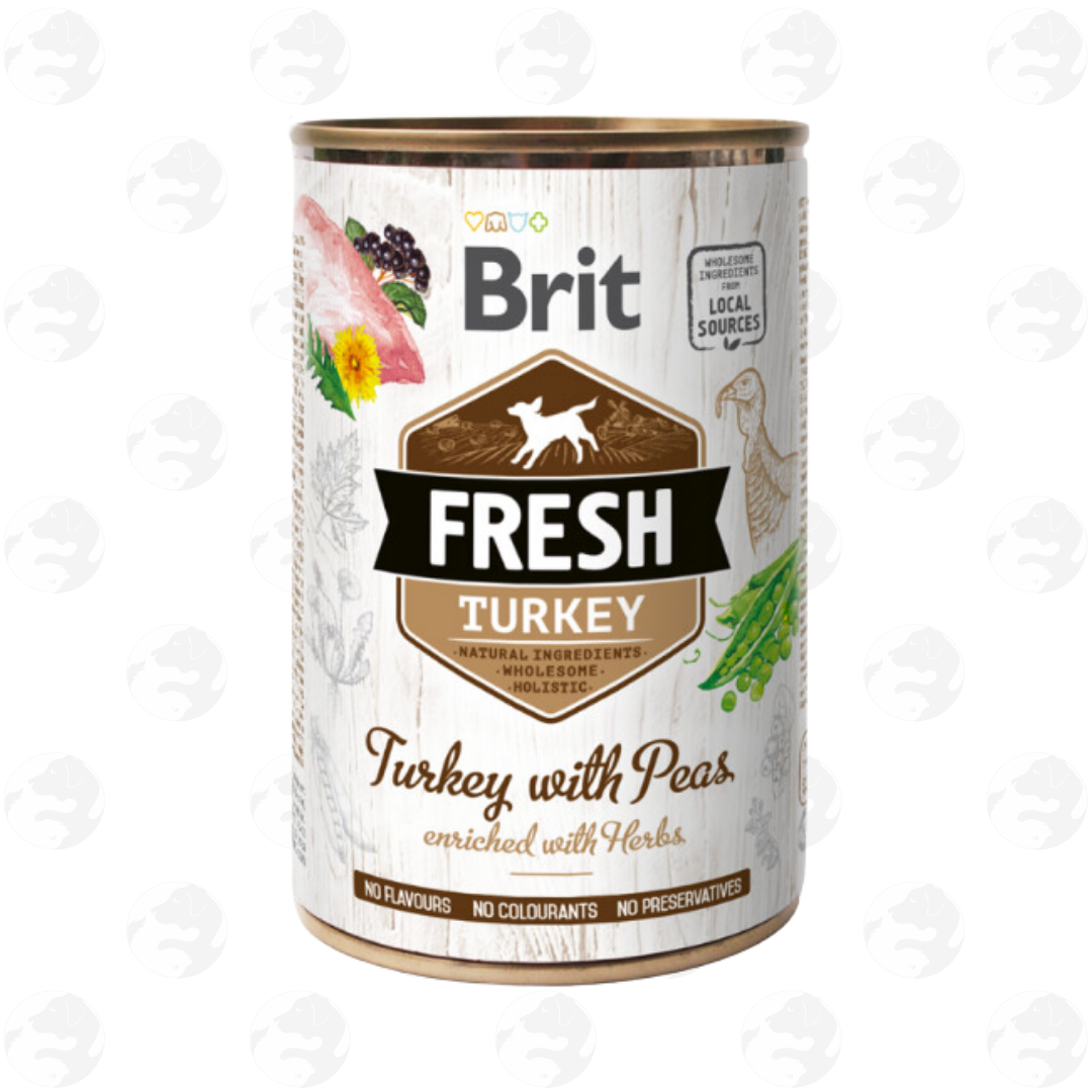 Brit Fresh Dog Wet Food Can 400g
