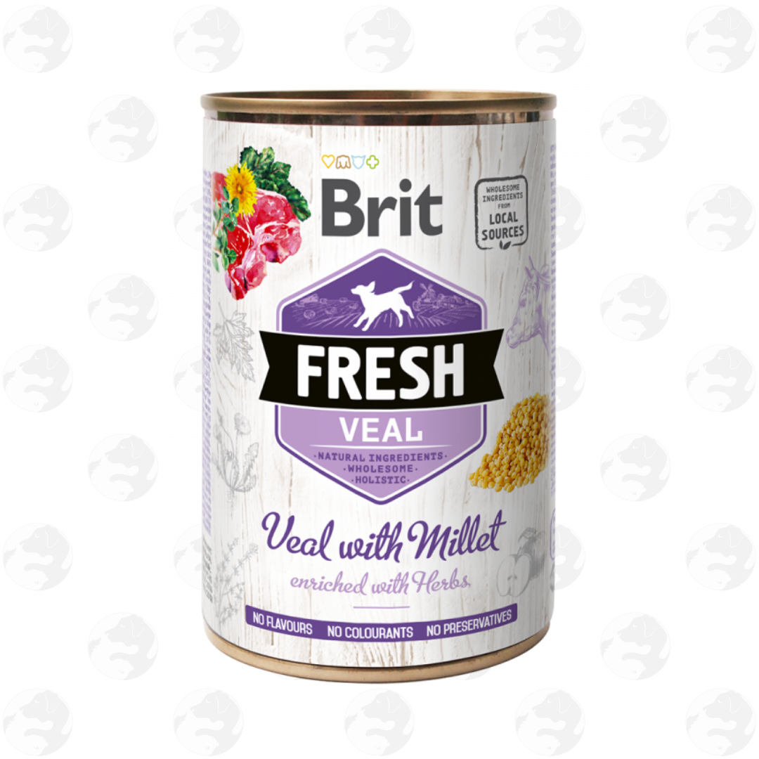 Brit Fresh Dog Wet Food Can 400g