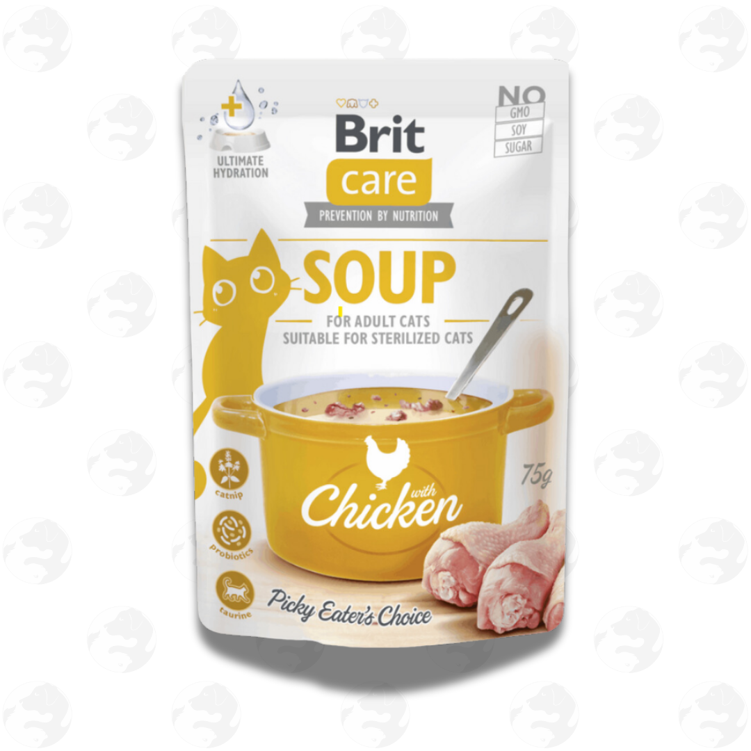 Brit Care Soup Wet Cat Food 75g