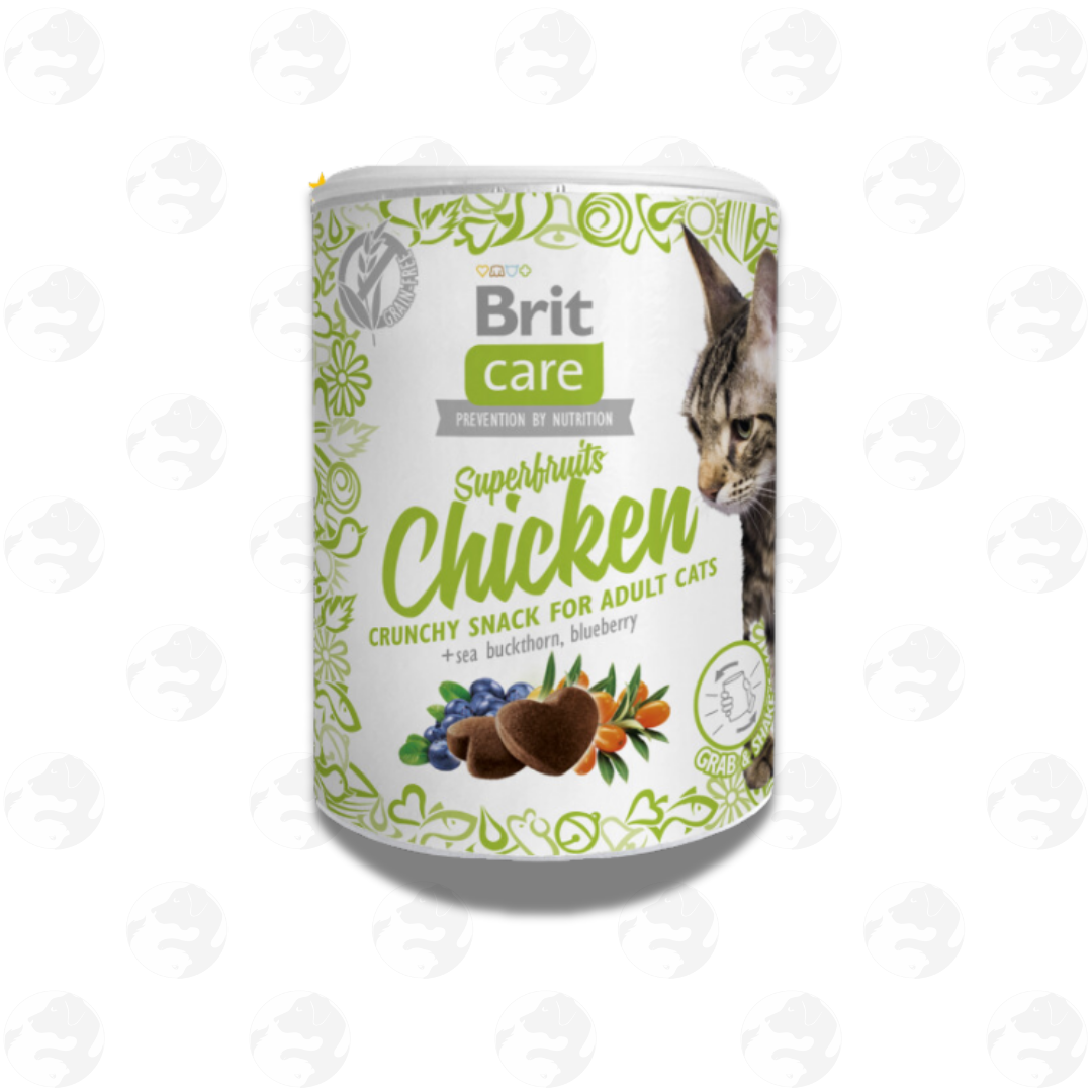 Brit Care Cat Snack Superfruits Cat Treat 100g