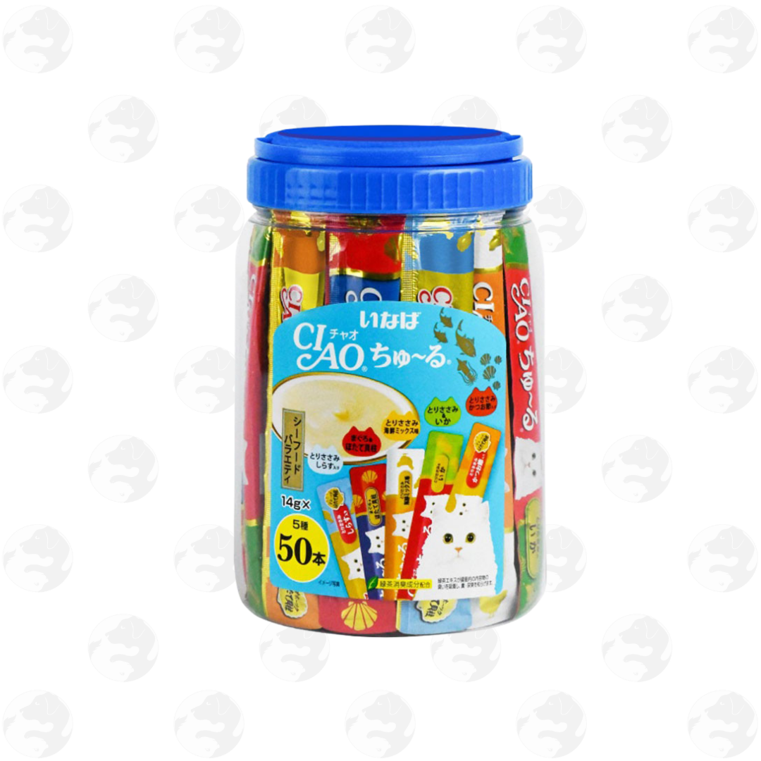 Ciao Churu Festive Jar Cat Treats 14g x 50 Sticks