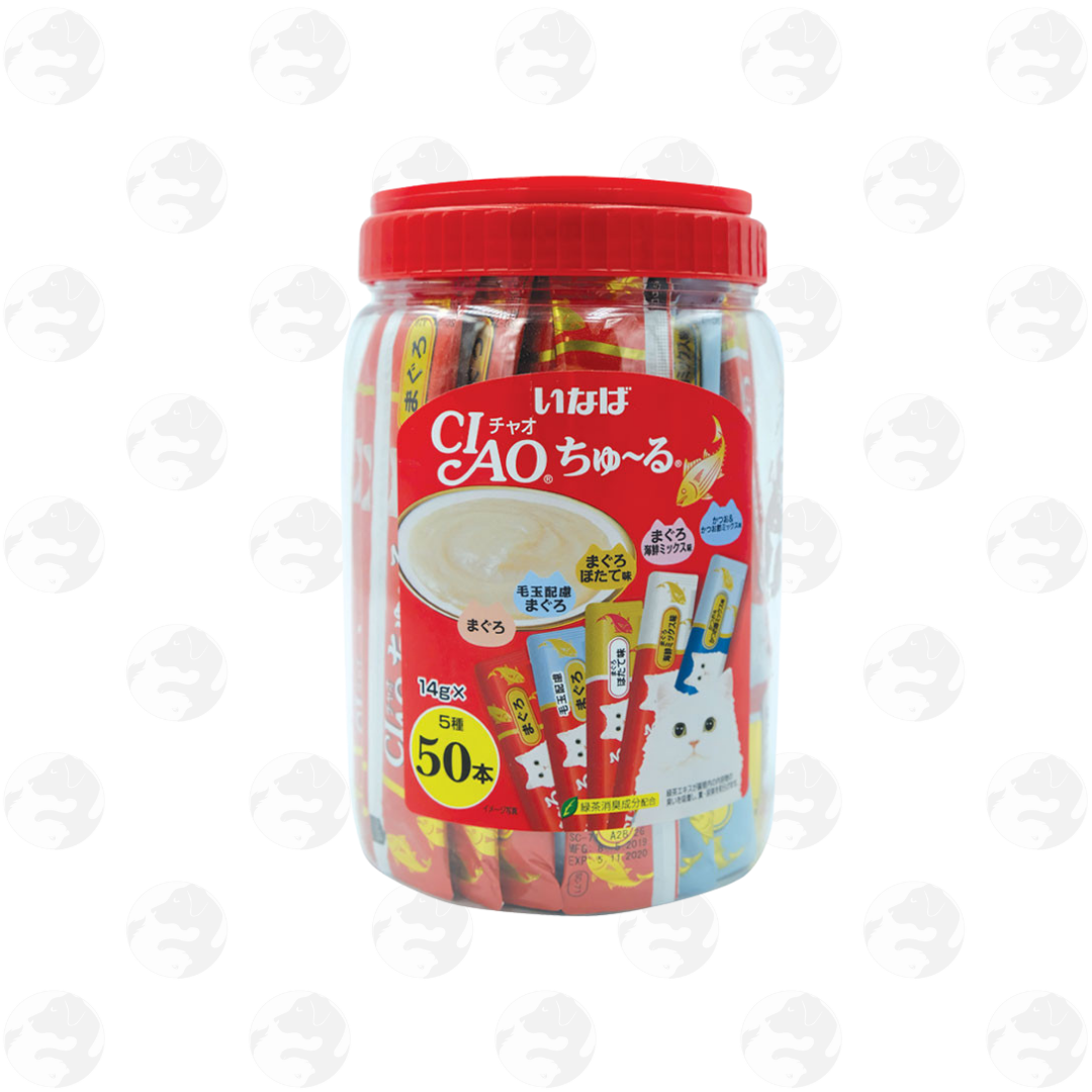 Ciao Churu Festive Jar Cat Treats 14g x 50 Sticks