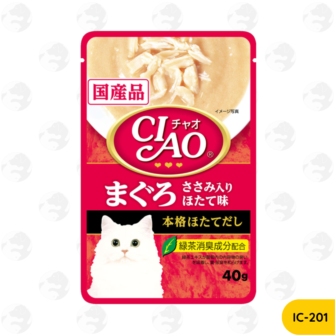 Ciao Pouch Creamy and Soup Fillet Wet Cat Food 40g x 1 Pouch