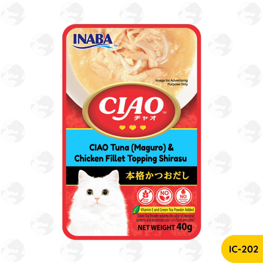 Ciao Pouch Creamy and Soup Fillet Wet Cat Food 40g x 1 Pouch