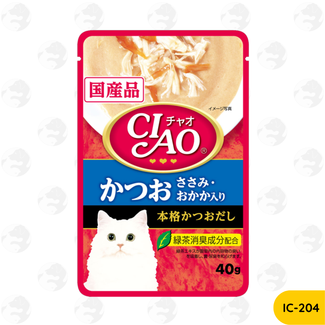 Ciao Pouch Creamy and Soup Fillet Wet Cat Food 40g x 1 Pouch