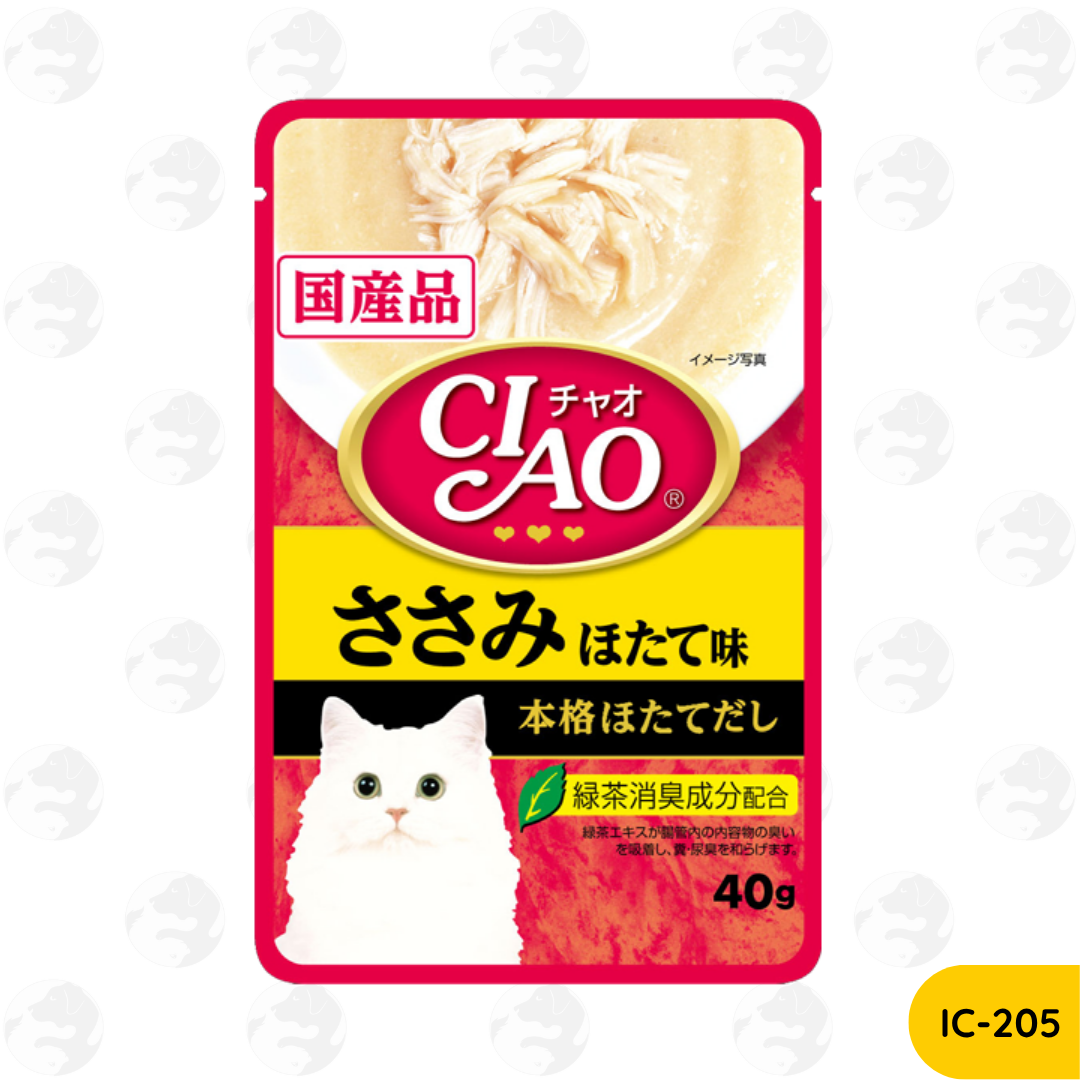 Ciao Pouch Creamy and Soup Fillet Wet Cat Food 40g x 1 Pouch