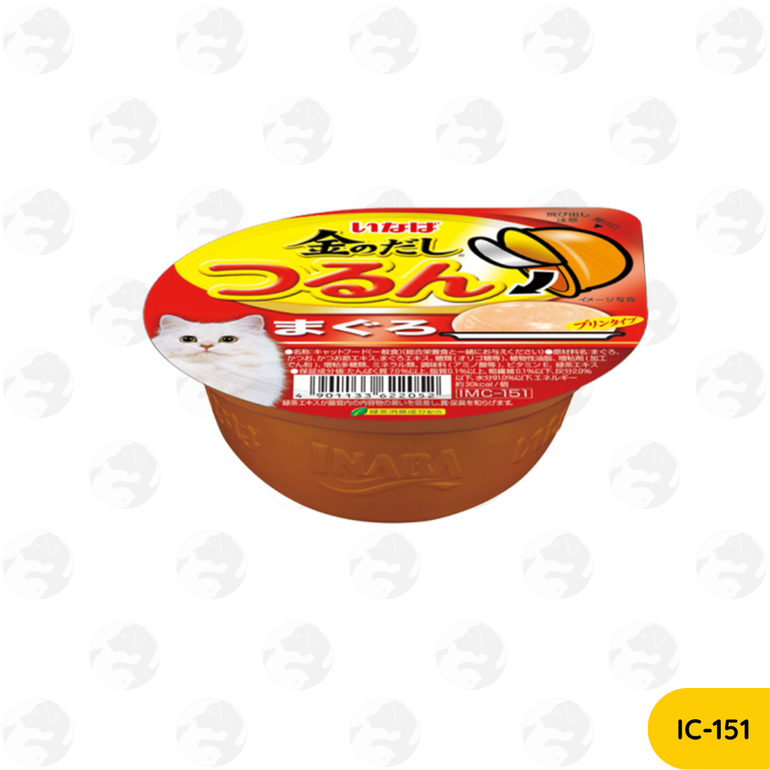 Ciao Inaba Gravy Tuna 80g, Gravy Chicken 70g, Pudding 65g, Soft Jelly 65g Wet Cat Food Cup