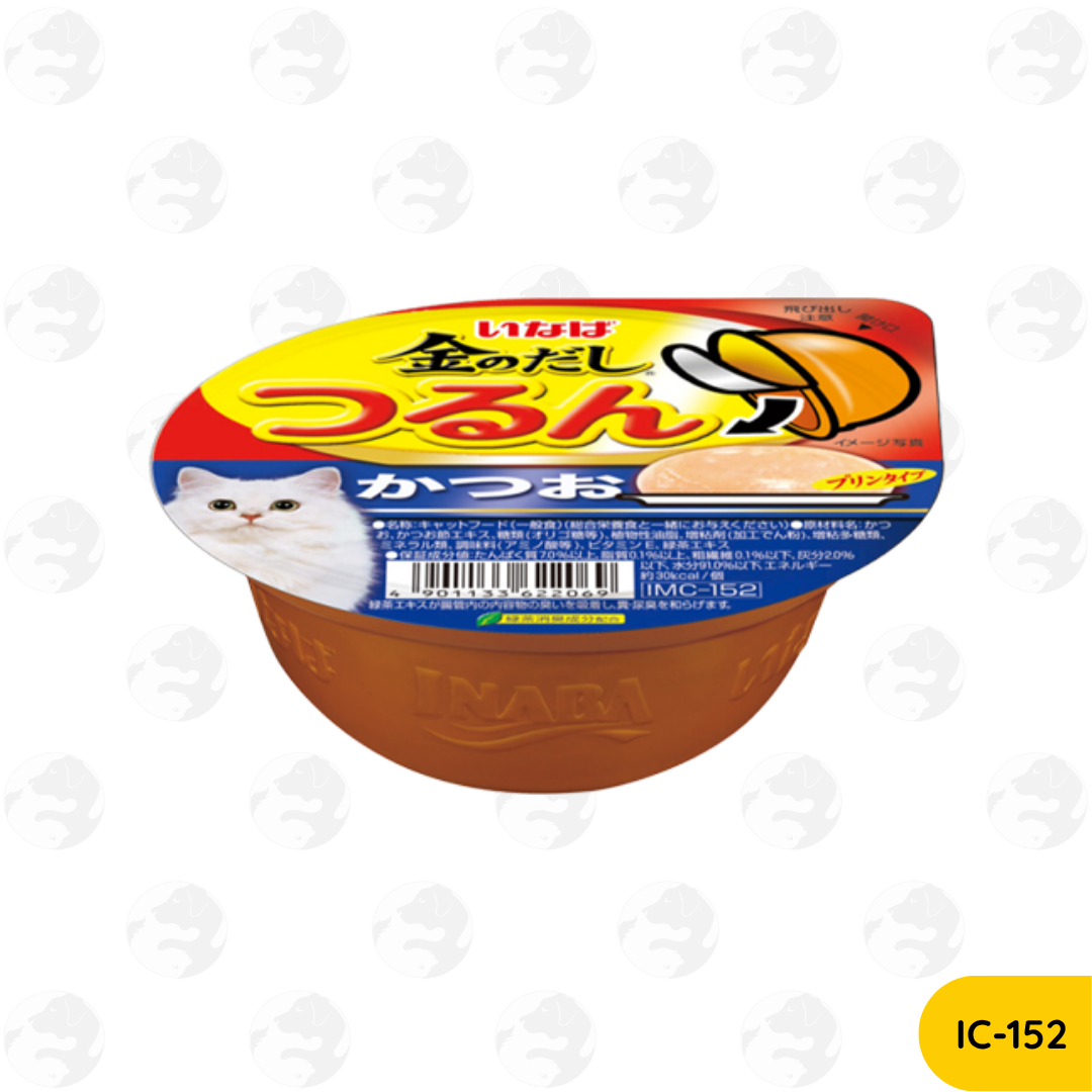 Ciao Inaba Gravy Tuna 80g, Gravy Chicken 70g, Pudding 65g, Soft Jelly 65g Wet Cat Food Cup