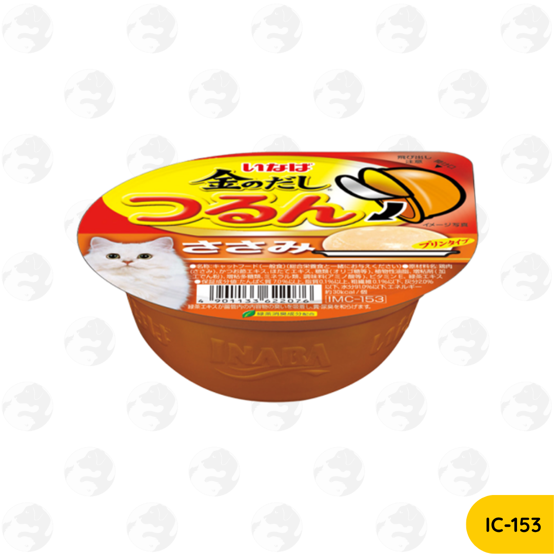 Ciao Inaba Gravy Tuna 80g, Gravy Chicken 70g, Pudding 65g, Soft Jelly 65g Wet Cat Food Cup