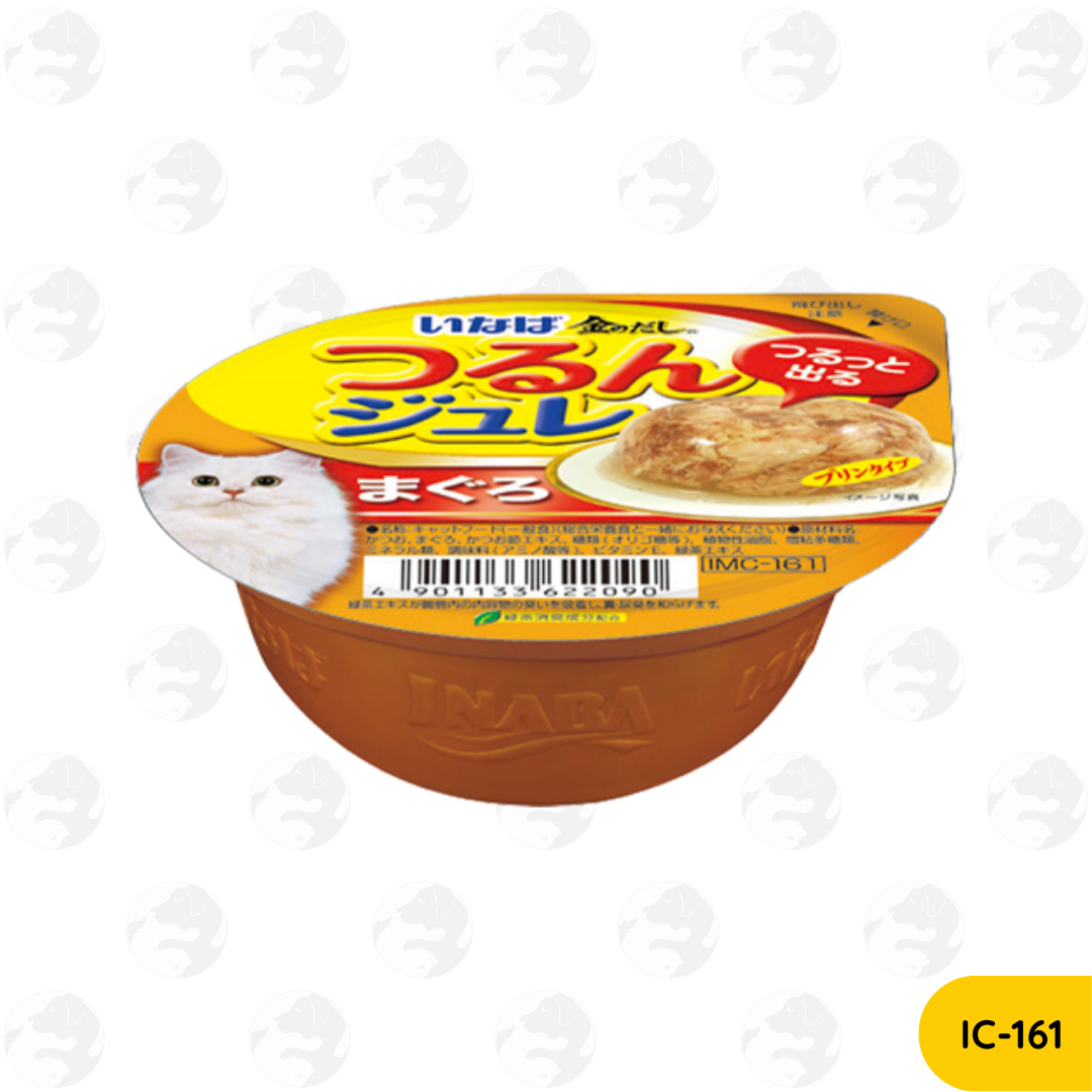 Ciao Inaba Gravy Tuna 80g, Gravy Chicken 70g, Pudding 65g, Soft Jelly 65g Wet Cat Food Cup