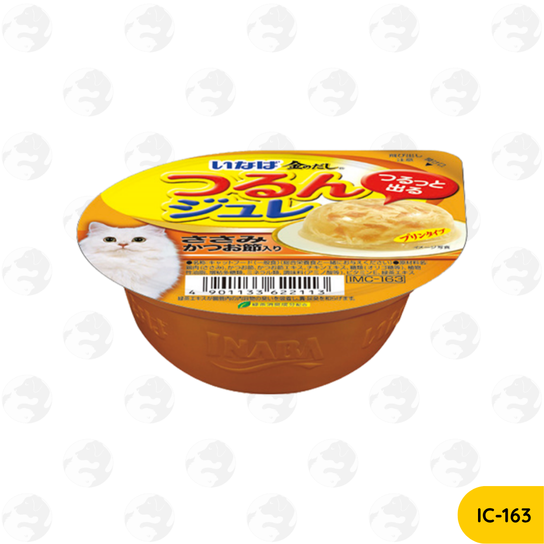Ciao Inaba Gravy Tuna 80g, Gravy Chicken 70g, Pudding 65g, Soft Jelly 65g Wet Cat Food Cup