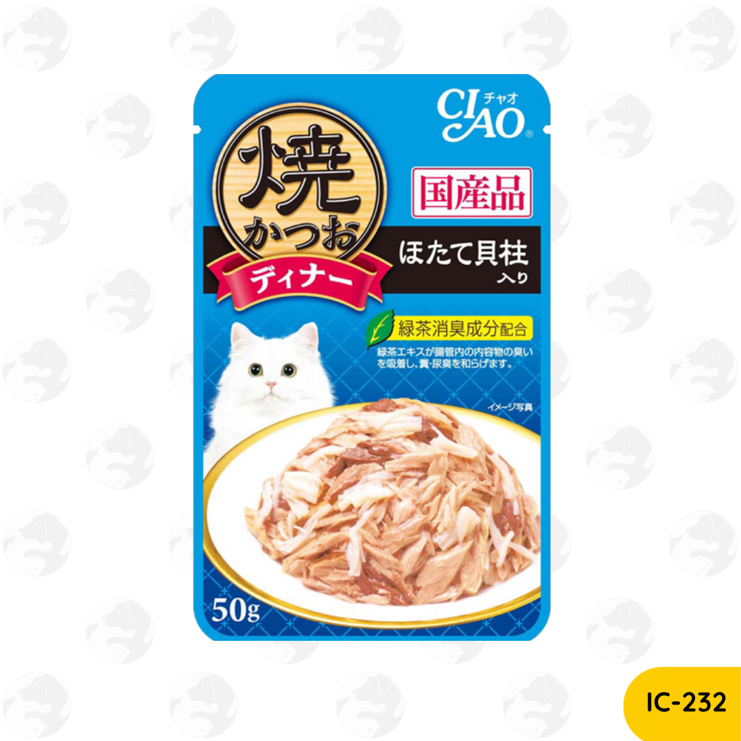 Inaba Ciao Jelly & Grilled Jelly Pouch Cat Wet Food 50/60g