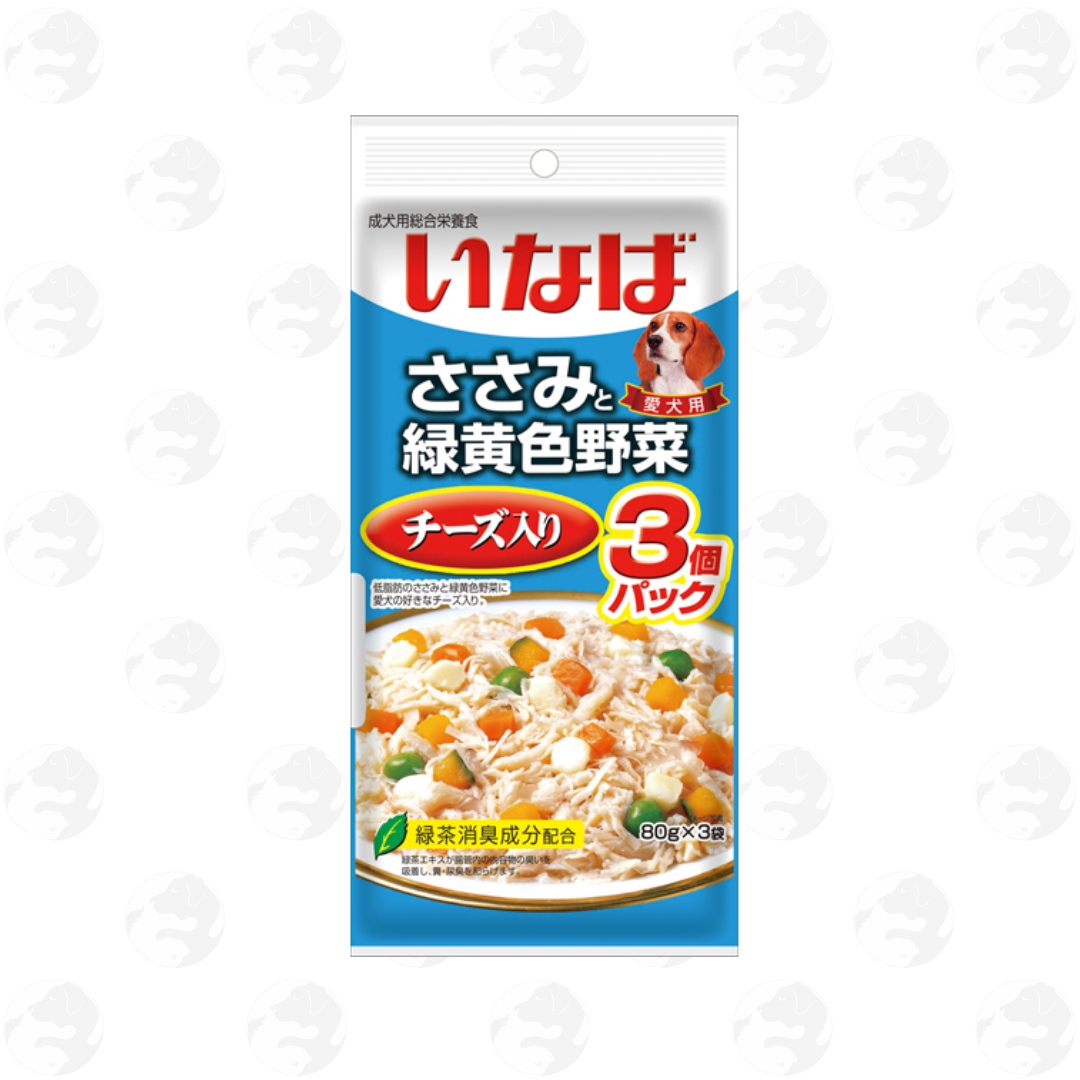 Inaba Ciao Churu Wet Dog Food in Pouch 60g 3 Pouches per Pack (Total of 180g)