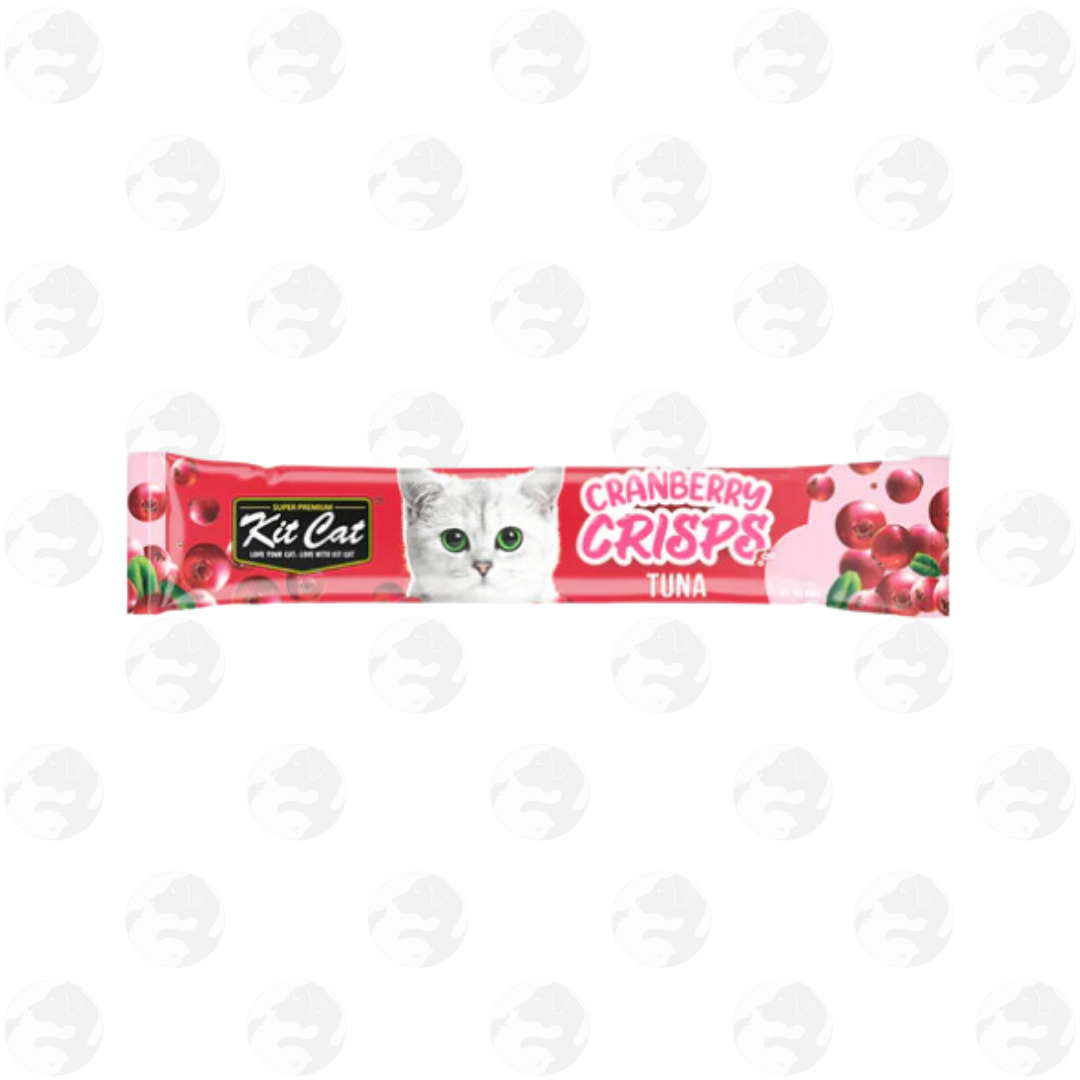 Kit Cat Cranberry Crisps 20grams Oral Dental Cat Treats