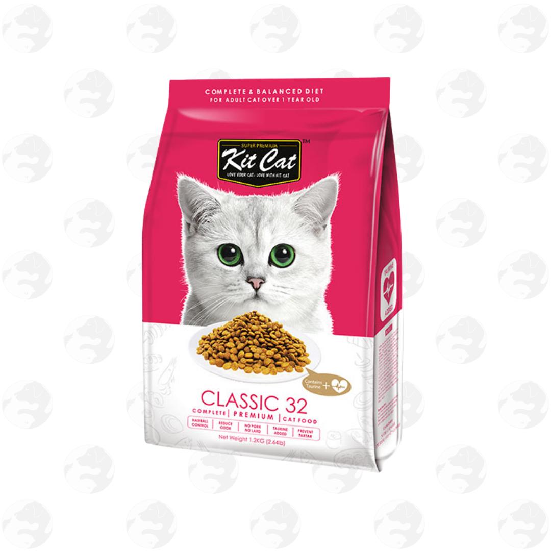 Kit Cat Premium Dry Cat Food 1kg  1.2kg