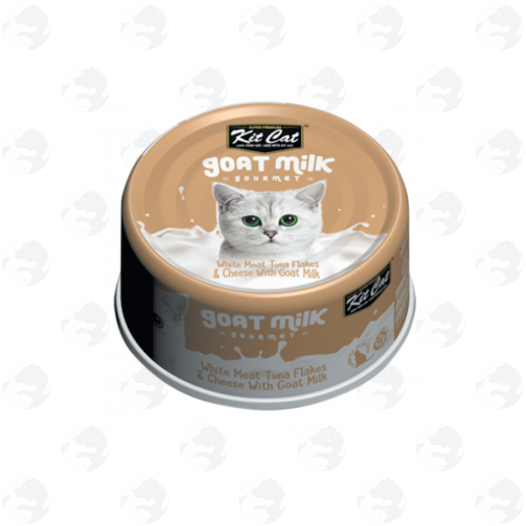 Kit Cat Gourmet with Goat Milk in Can 70g Wet Food