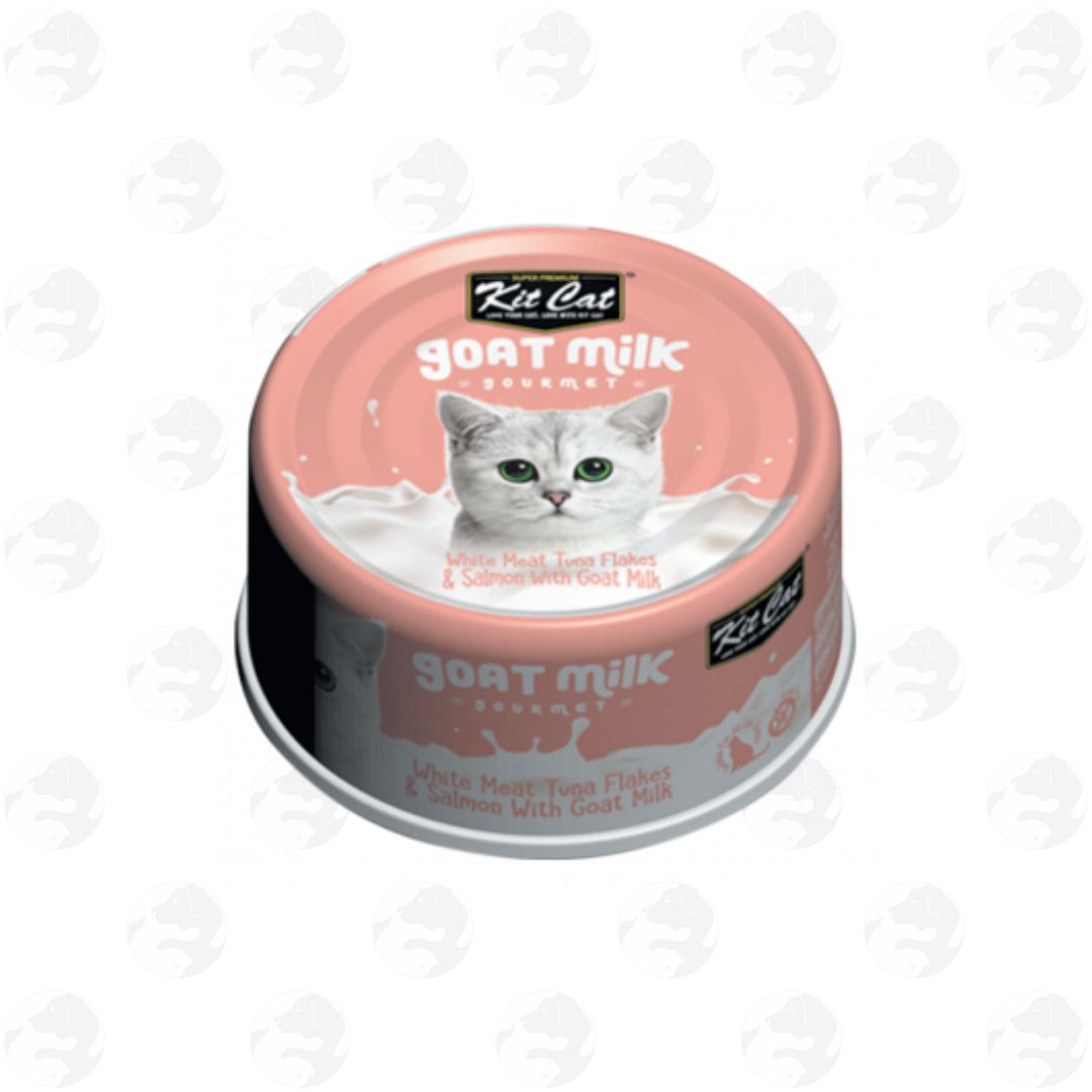 Kit Cat Gourmet with Goat Milk in Can 70g Wet Food