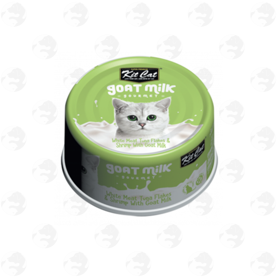 Kit Cat Gourmet with Goat Milk in Can 70g Wet Food