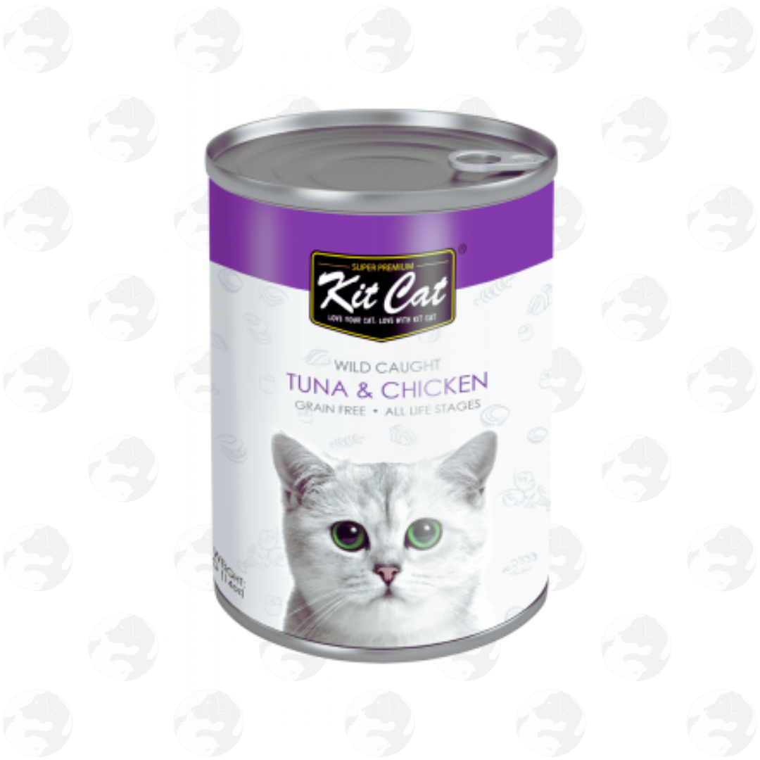 Kit Cat Super Premium Can Cat Food Grain Free 400g Wet Food