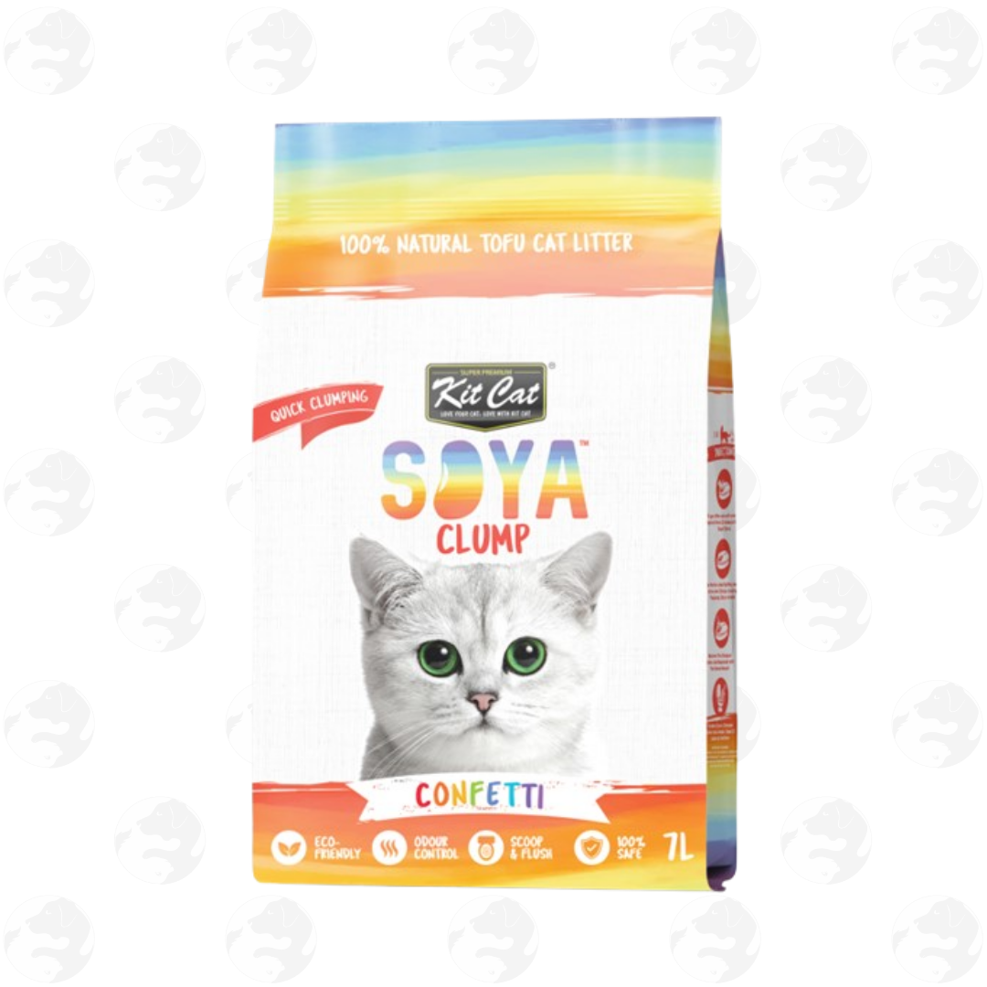 Kit Cat Soya Clump Cat Litter 7L/2.5kg