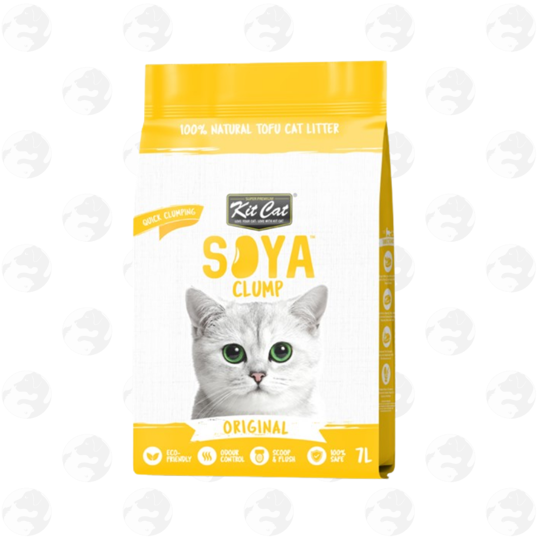 Kit Cat Soya Clump Cat Litter 7L/2.5kg