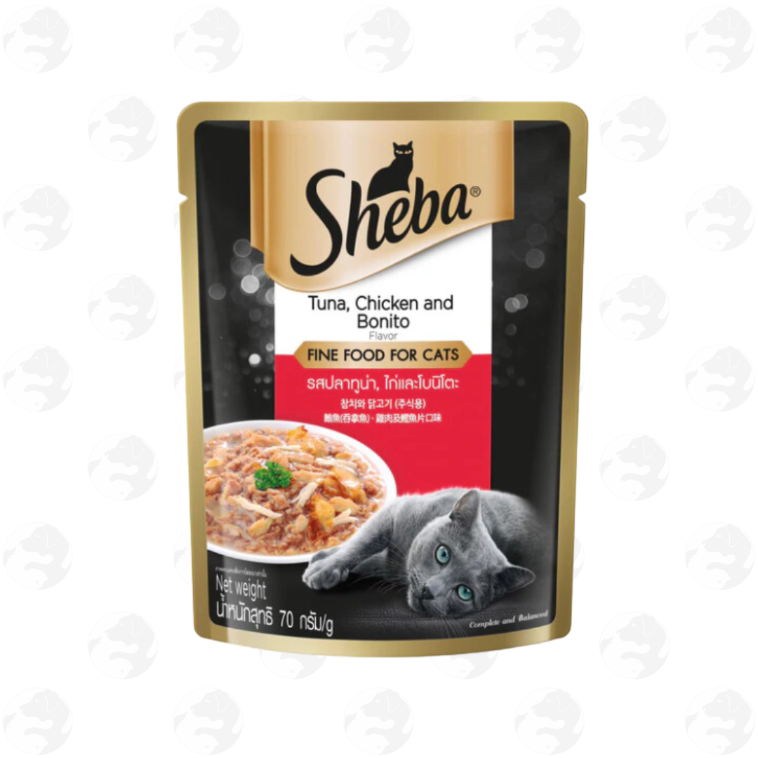 Sheba Wet Cat Food in Pouch 70g