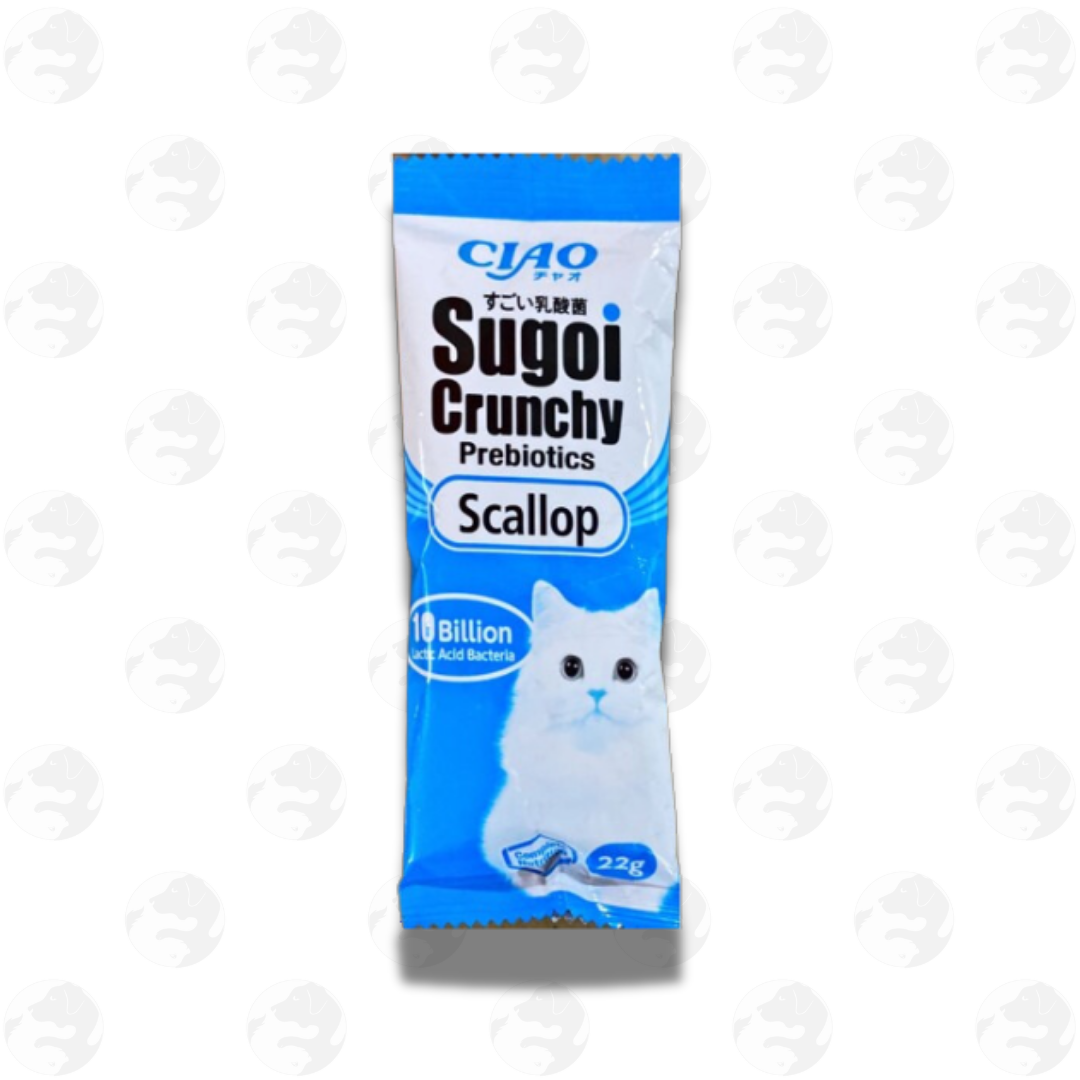 Ciao Sugoi Crunchy Prebiotics Cat Treats 22g