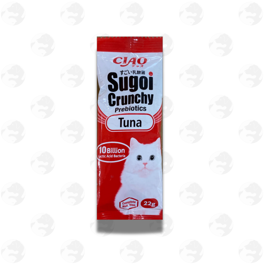 Ciao Sugoi Crunchy Prebiotics Cat Treats 22g