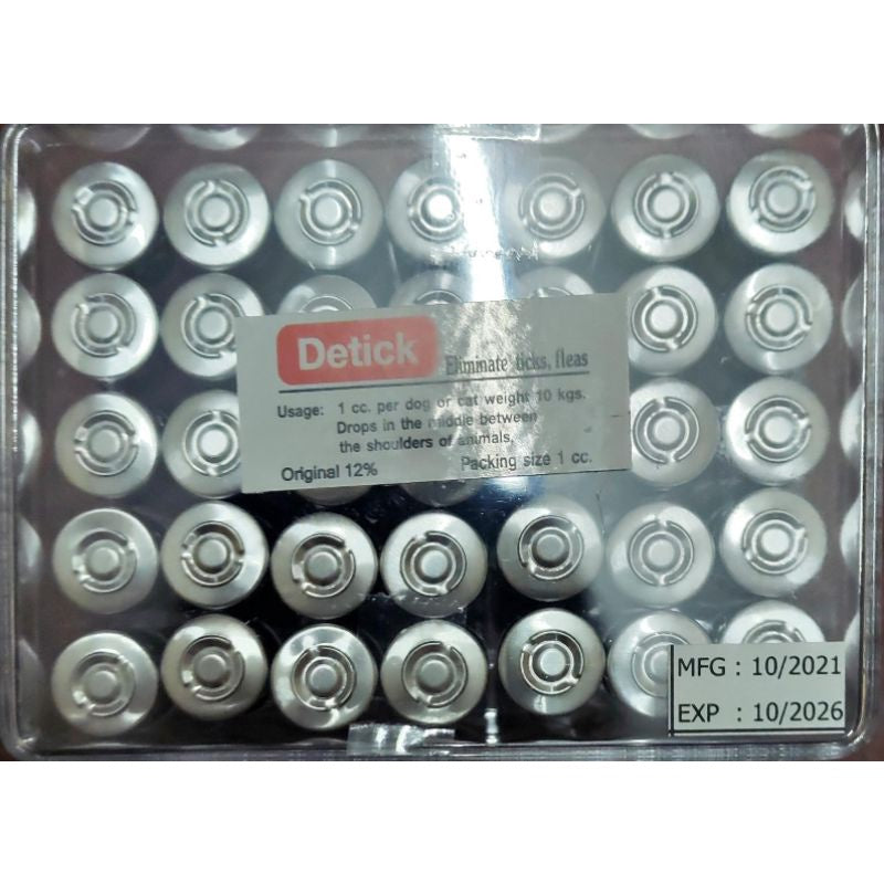 Detick For Dogs and Cats Rack/Case