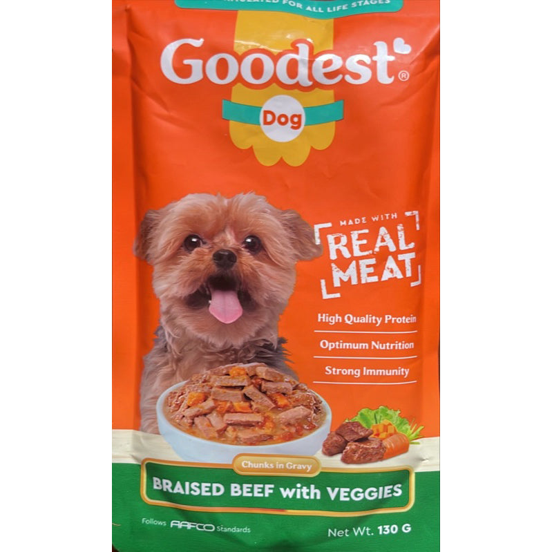 Goodest Dog Wet food in Pouch 130g