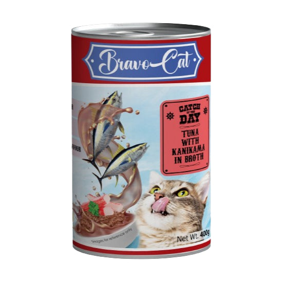 Bravo Wet Cat Canned Food 400g