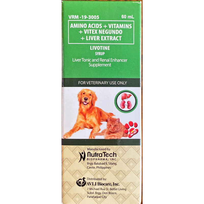 Livotine ( Liver Tonic and Renal Enchancer Supplement ) 60 ml and 120ml
