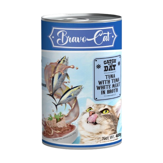 Bravo Wet Cat Canned Food 400g