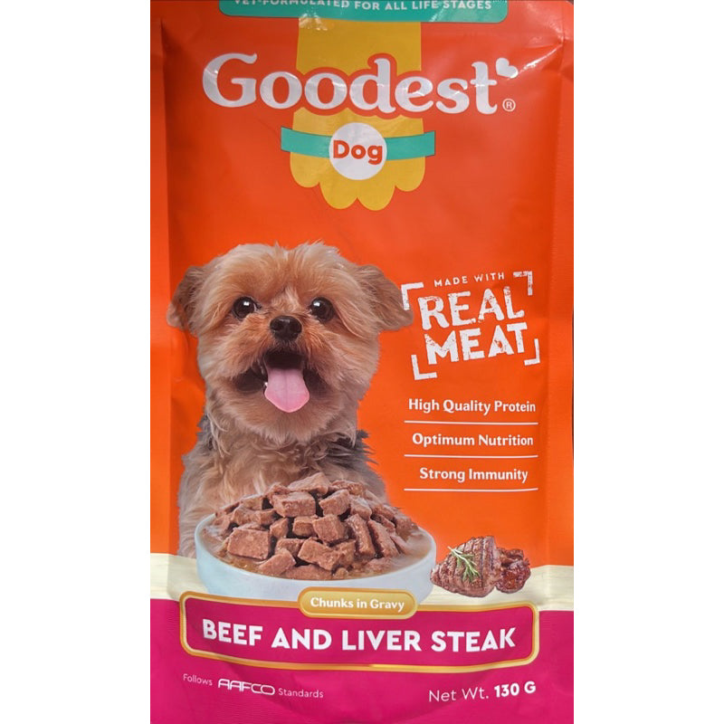 Goodest Dog Wet food in Pouch 130g