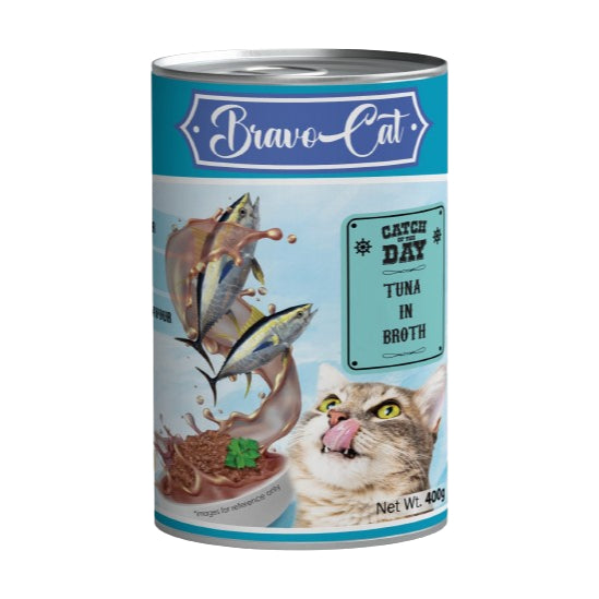 Bravo Wet Cat Canned Food 400g