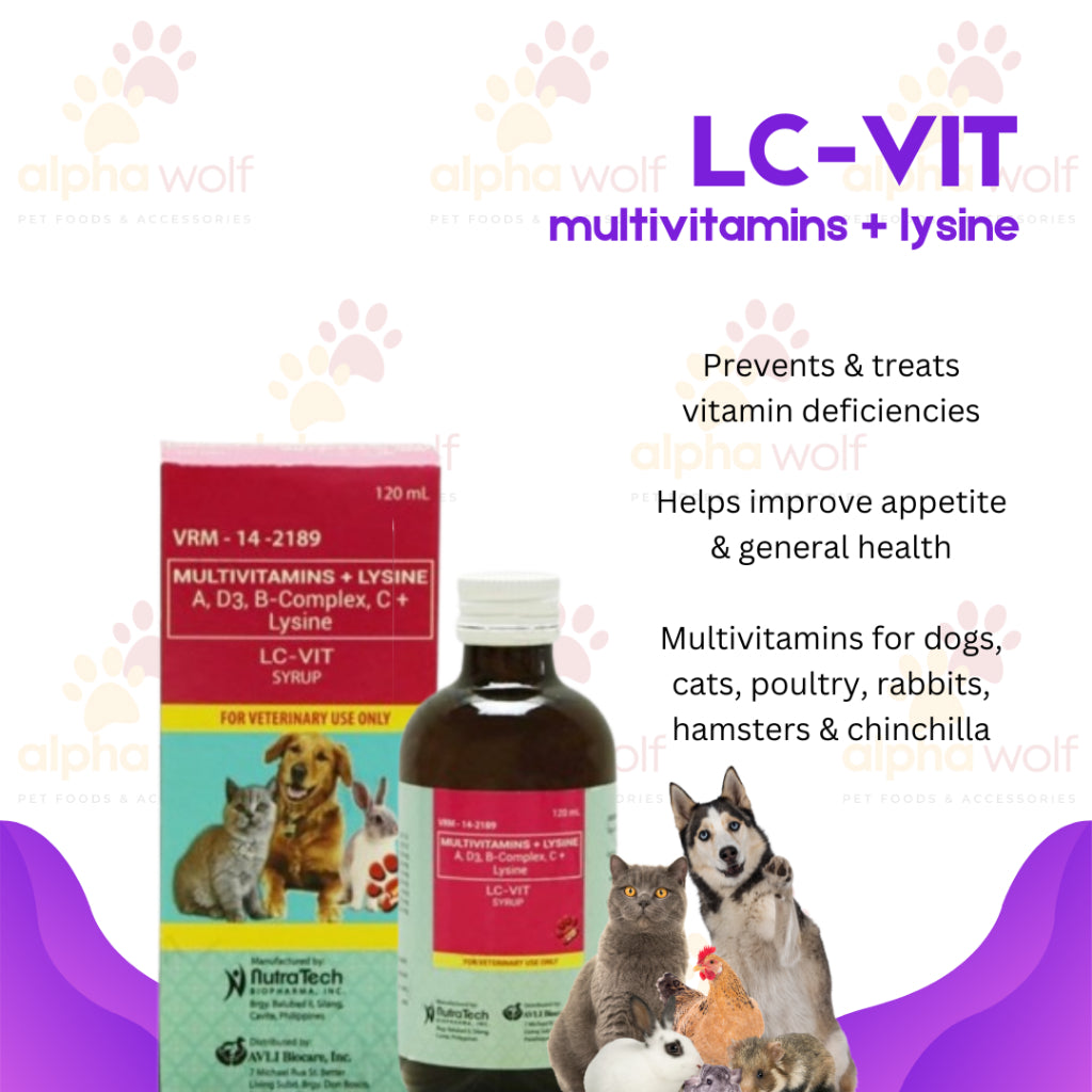 LC-Vit Multivitamins For Pets 60-120ml