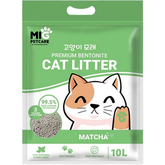 MIG PETCARE Premium Bentonite Cat Litter 10L