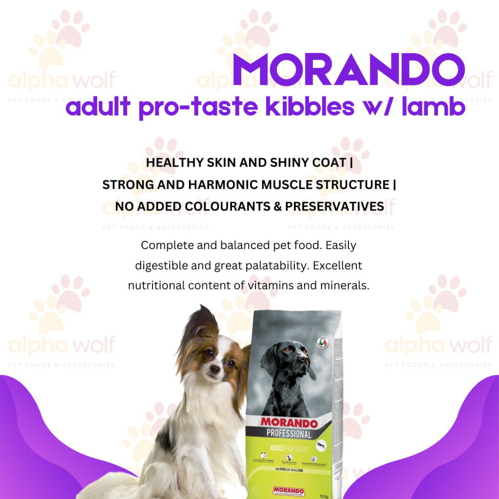 Morando Professional Dry Dog Food for Puppy and Adult