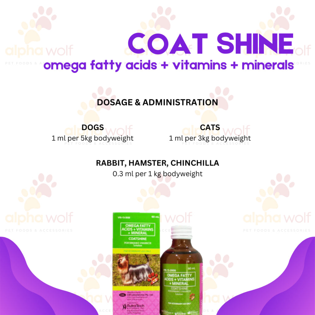 Coat Shine Performance Enhancer 60ml-120ml