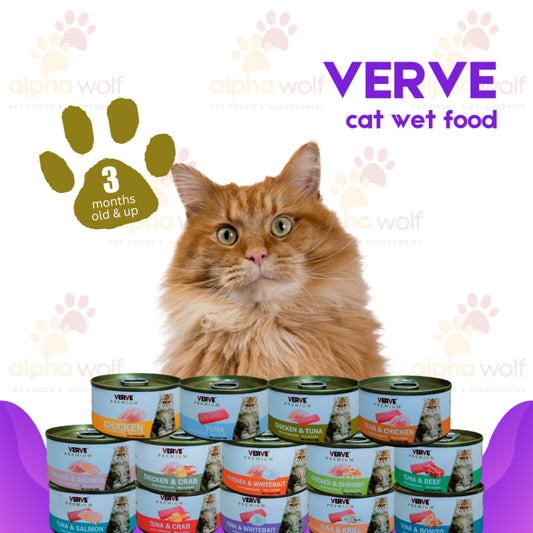 Verve Wet Cat Food In Can 85g